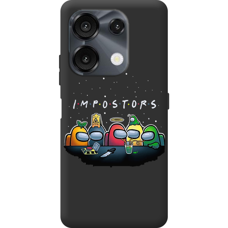 Чорний чохол BoxFace Umidigi G9 Among Us Impostors