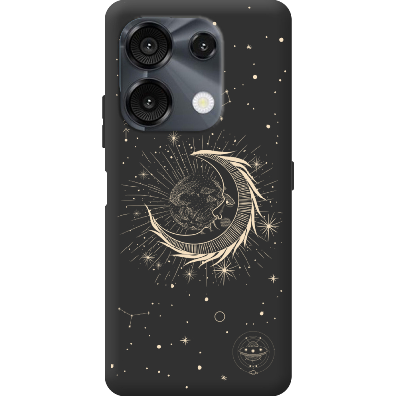 Чорний чохол BoxFace Umidigi G9 Moon