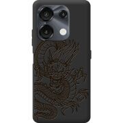 Чорний чохол BoxFace Umidigi G9 Chinese Dragon