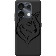 Чорний чохол BoxFace Umidigi G9 Wolf