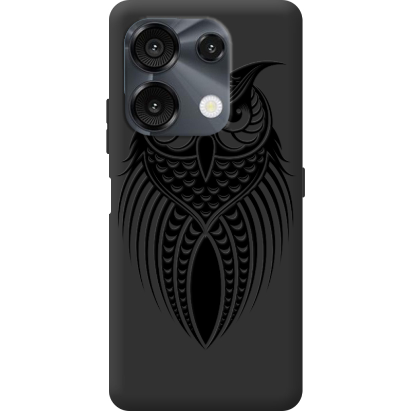 Чорний чохол BoxFace Umidigi G9 Owl