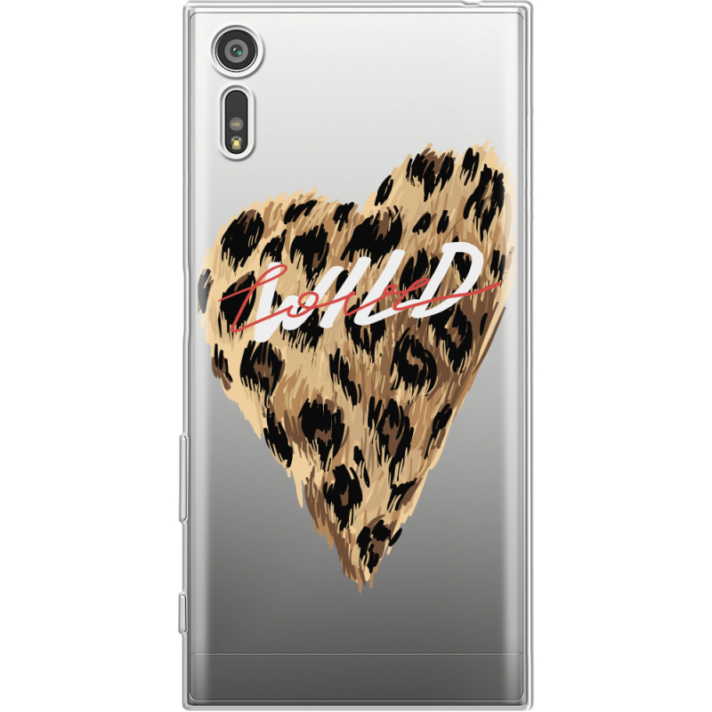 Прозрачный чехол Uprint Sony Xperia XZ F8332 Wild Love