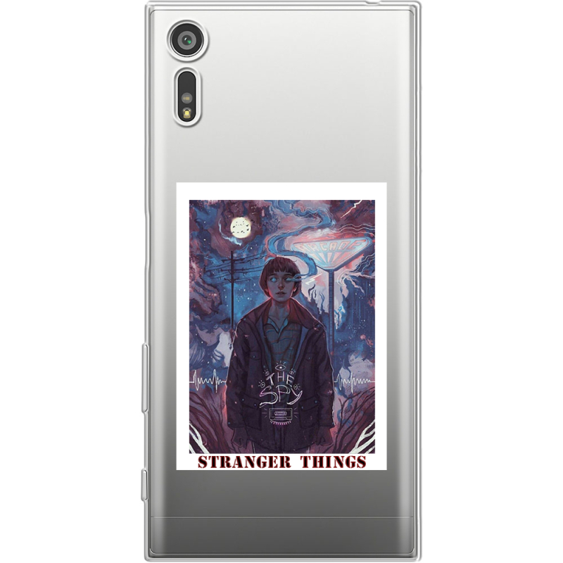 Прозрачный чехол Uprint Sony Xperia XZ F8332 Stranger Things