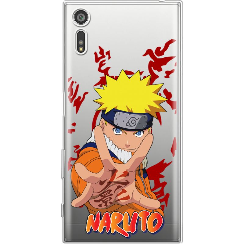 Прозрачный чехол Uprint Sony Xperia XZ F8332 Naruto