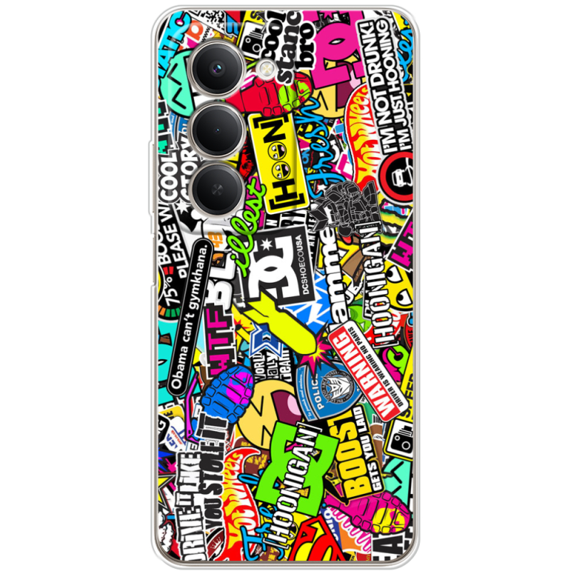 Чохол BoxFace Xiaomi Redmi 15 171 mm Multicolored Inscriptions