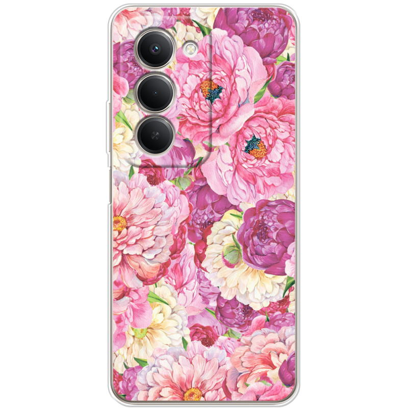 Чохол BoxFace Xiaomi Redmi 15 171 mm Pink Peonies