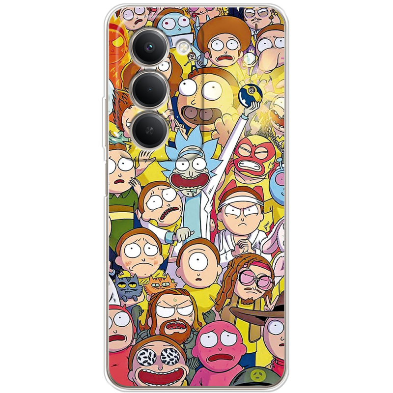 Чохол BoxFace Xiaomi Redmi 15 171 mm Rick and Morty