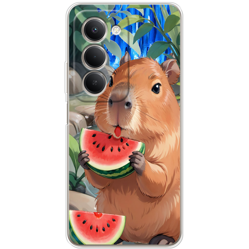 Чохол BoxFace Xiaomi Redmi 15 171 mm Капібара з кавуном