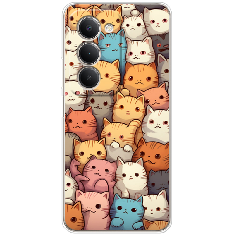 Чохол BoxFace Xiaomi Redmi 15 171 mm Котики муркотики