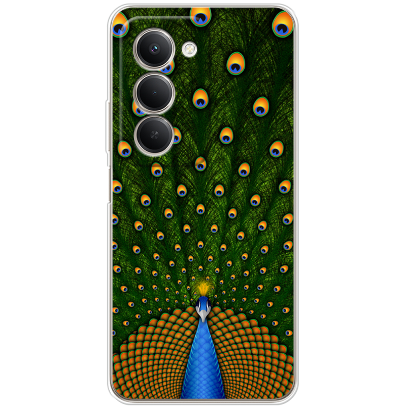 Чохол BoxFace Xiaomi Redmi 15 171 mm Peacocks Tail