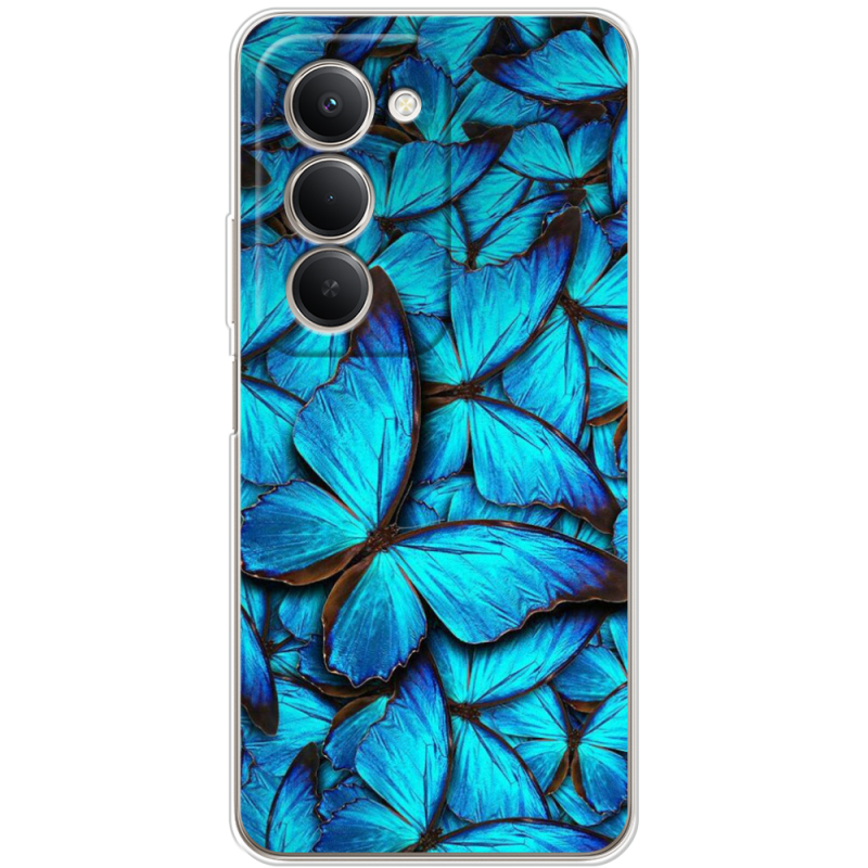 Чохол BoxFace Xiaomi Redmi 15 171 mm лазурные бабочки