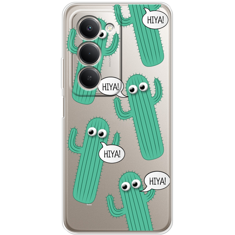 Прозорий чохол BoxFace Xiaomi Redmi 15 171 mm с 3D-глазками HIYA