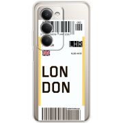 Прозорий чохол BoxFace Xiaomi Redmi 15 171 mm Ticket London