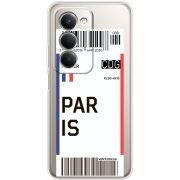 Прозорий чохол BoxFace Xiaomi Redmi 15 171 mm Ticket Paris