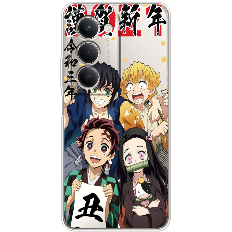 Прозорий чохол BoxFace Xiaomi Redmi 15 171 mm Незуко та друзі