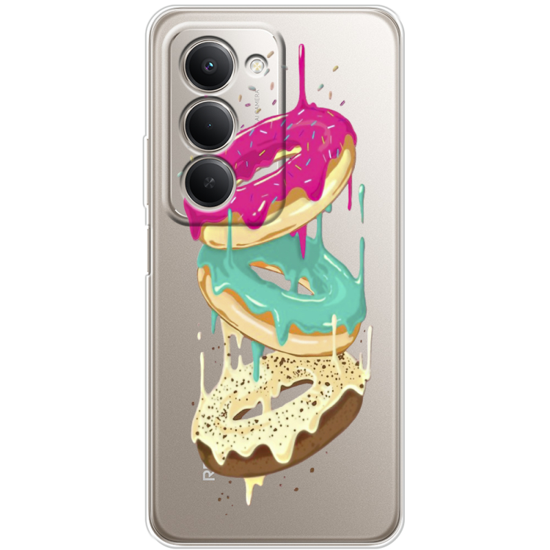 Прозорий чохол BoxFace Xiaomi Redmi 15 171 mm Donuts