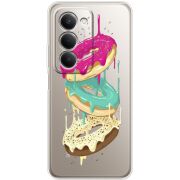 Прозорий чохол BoxFace Xiaomi Redmi 15 171 mm Donuts