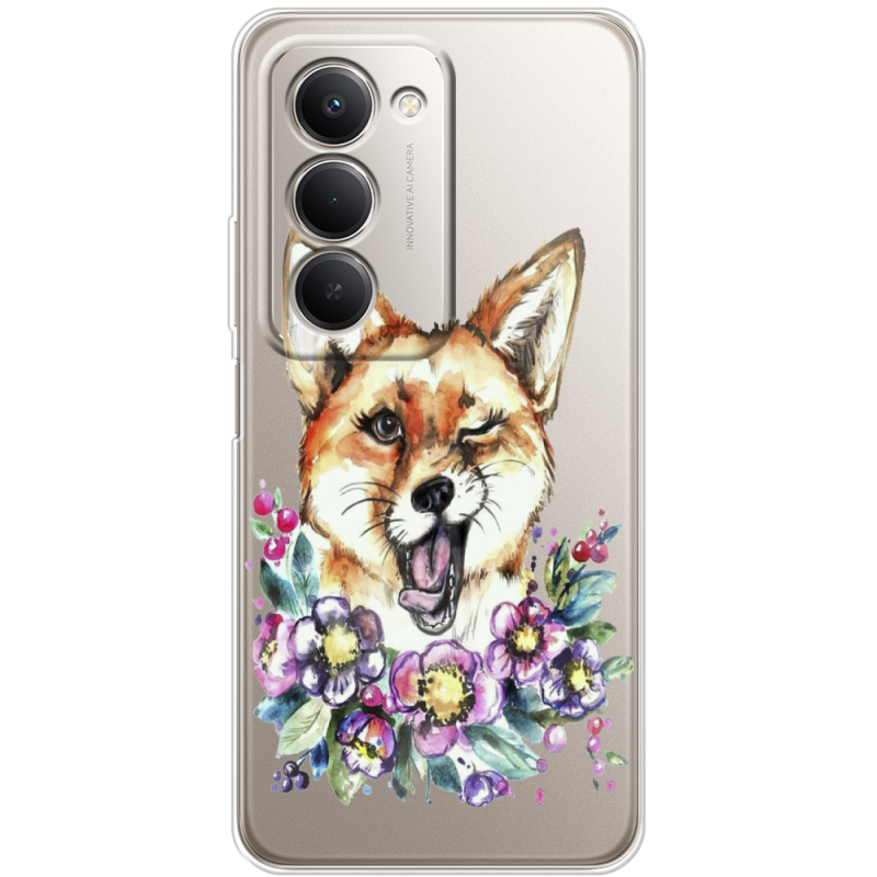 Прозорий чохол BoxFace Xiaomi Redmi 15 171 mm Winking Fox