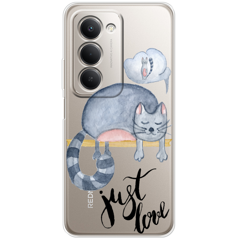 Прозорий чохол BoxFace Xiaomi Redmi 15 171 mm Just Love