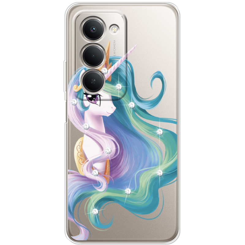 Чохол зі стразами Xiaomi Redmi 15 171 mm Unicorn Queen