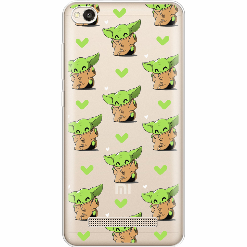 Прозрачный чехол Uprint Xiaomi Redmi 4A Pattern Baby Yoda