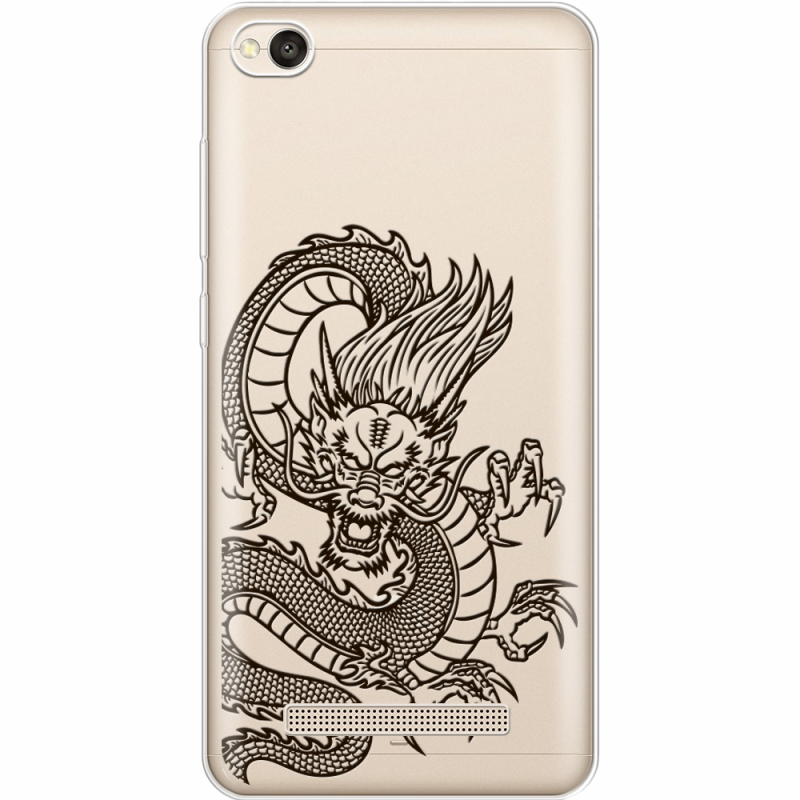 Прозрачный чехол Uprint Xiaomi Redmi 4A Chinese Dragon