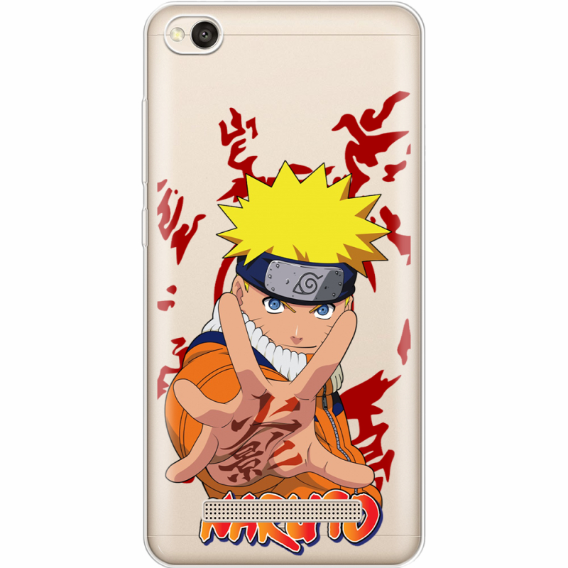 Прозрачный чехол Uprint Xiaomi Redmi 4A Naruto