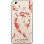 Прозрачный чехол Uprint Xiaomi Redmi 4A Japanese Koi Fish