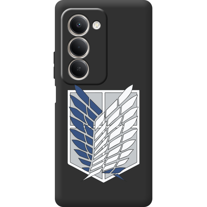 Чорний чохол BoxFace Xiaomi Redmi 15 171 mm Атака Титанов Крылья Свободы