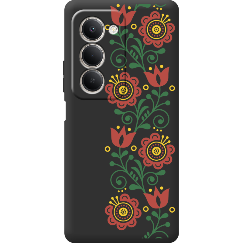 Чорний чохол BoxFace Xiaomi Redmi 15 171 mm Ethno