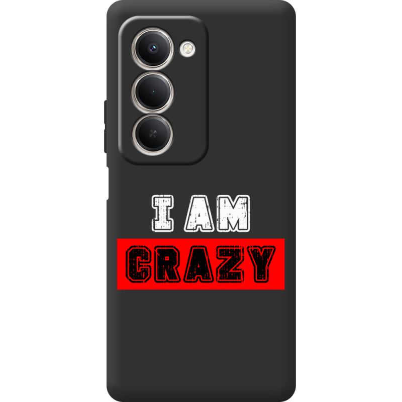 Чорний чохол BoxFace Xiaomi Redmi 15 171 mm I'm Crazy