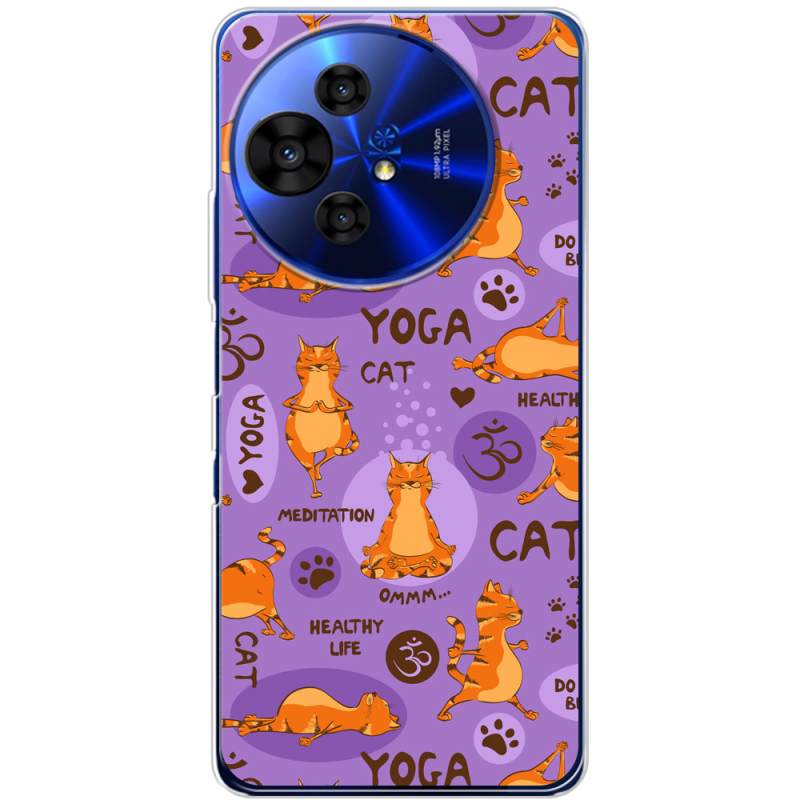Чохол BoxFace TCL 50 Pro NxtPaper 5G Yoga Cat