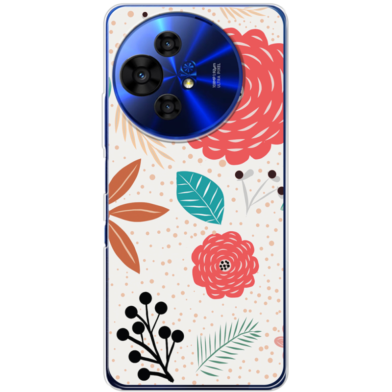 Чохол BoxFace TCL 50 Pro NxtPaper 5G Line Flowers