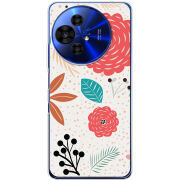 Чохол BoxFace TCL 50 Pro NxtPaper 5G Line Flowers