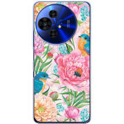 Чохол BoxFace TCL 50 Pro NxtPaper 5G Birds in Flowers