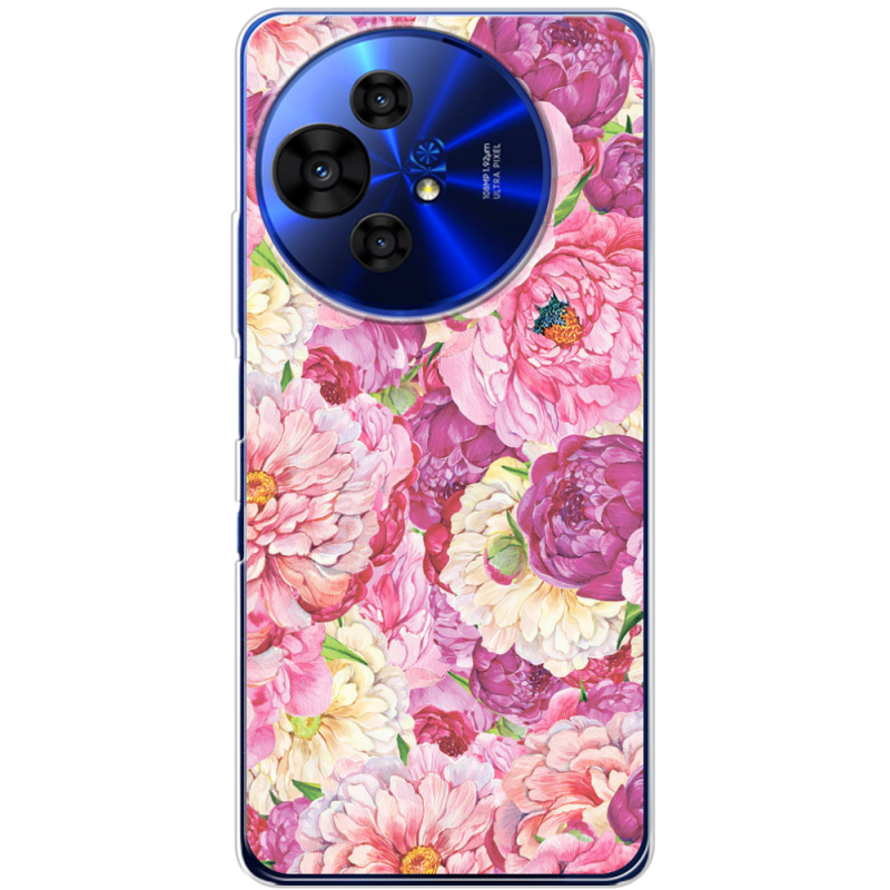 Чохол BoxFace TCL 50 Pro NxtPaper 5G Pink Peonies