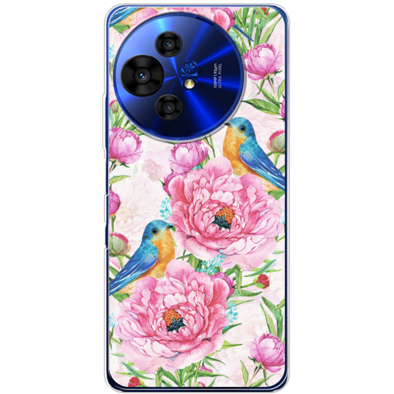 Чохол BoxFace TCL 50 Pro NxtPaper 5G Birds and Flowers