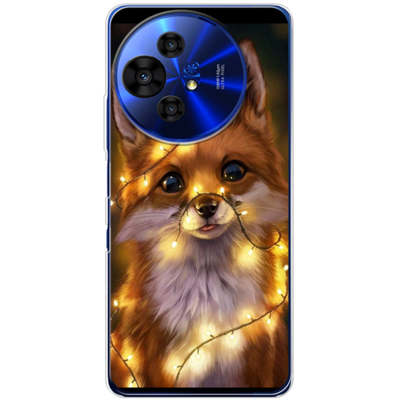 Чохол BoxFace TCL 50 Pro NxtPaper 5G Різдвяна лисичка