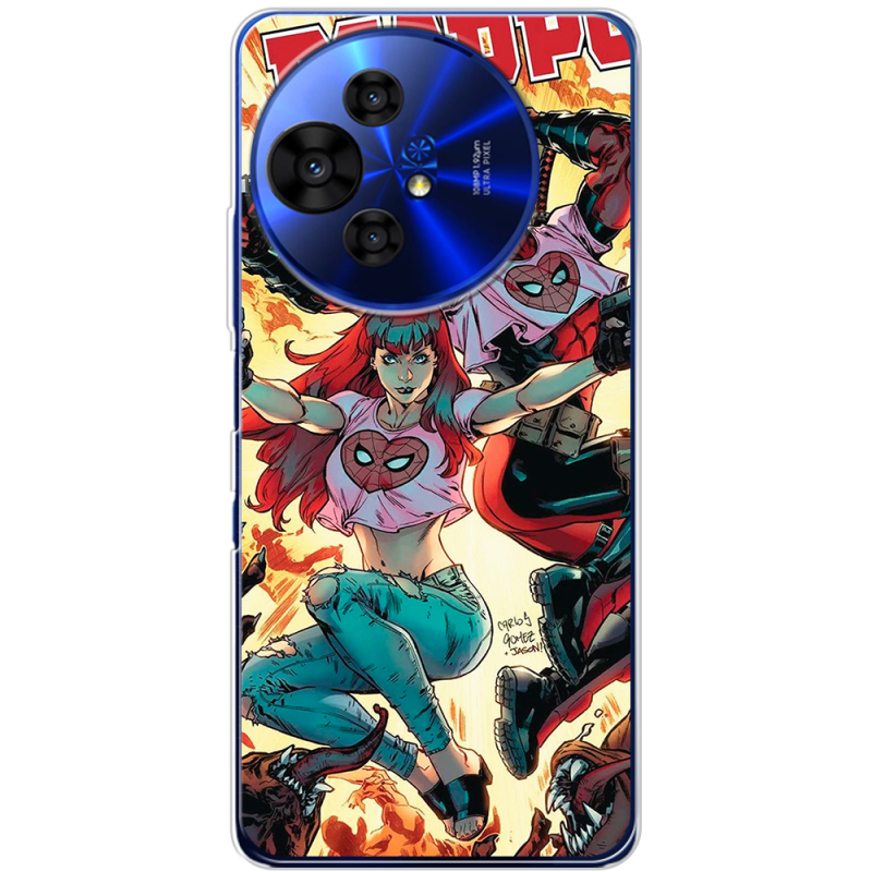 Чохол BoxFace TCL 50 Pro NxtPaper 5G Deadpool and Mary Jane