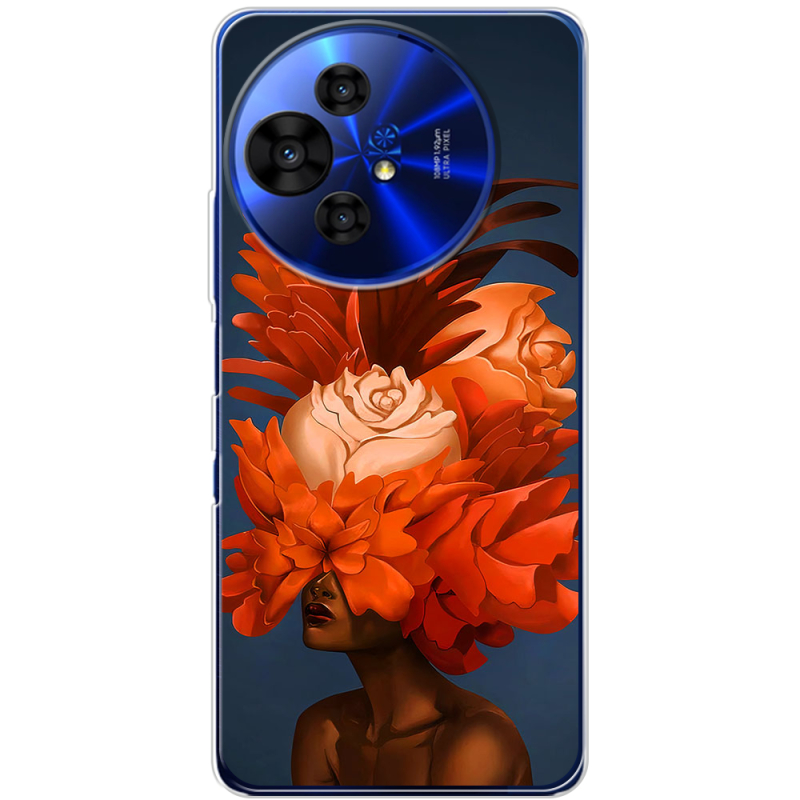 Чохол BoxFace TCL 50 Pro NxtPaper 5G Exquisite Orange Flowers