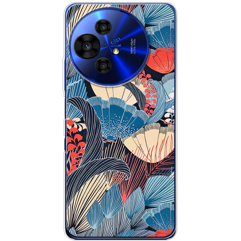 Чохол BoxFace TCL 50 Pro NxtPaper 5G Blue Herb