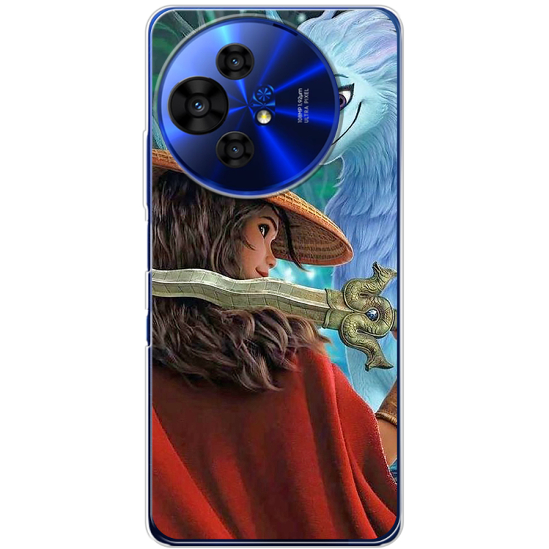 Чохол BoxFace TCL 50 Pro NxtPaper 5G Raya and the Dragon