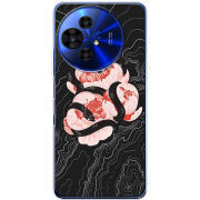 Чохол BoxFace TCL 50 Pro NxtPaper 5G Snake Rose
