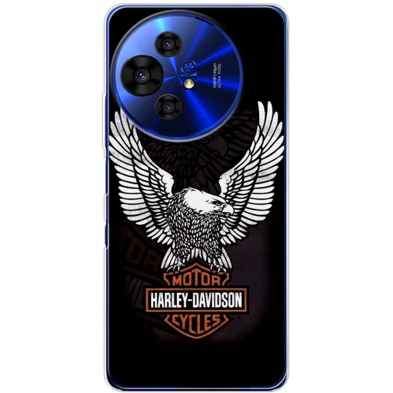 Чохол BoxFace TCL 50 Pro NxtPaper 5G Harley Davidson and eagle