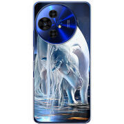 Чохол BoxFace TCL 50 Pro NxtPaper 5G White Horse