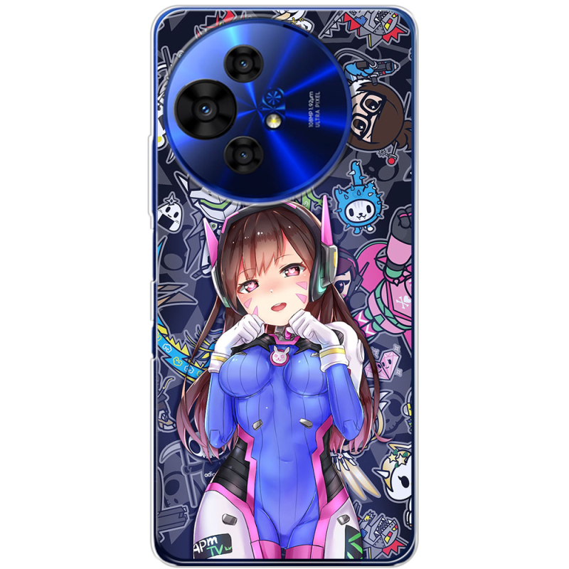 Чохол BoxFace TCL 50 Pro NxtPaper 5G Overwatch D.VA