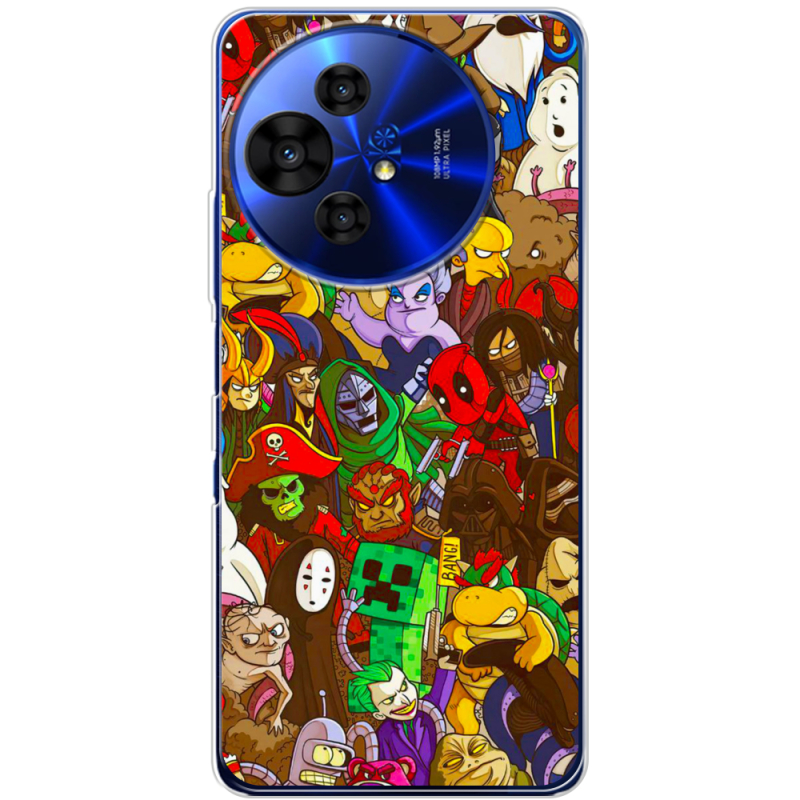 Чохол BoxFace TCL 50 Pro NxtPaper 5G Злодеи