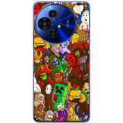 Чохол BoxFace TCL 50 Pro NxtPaper 5G Злодеи