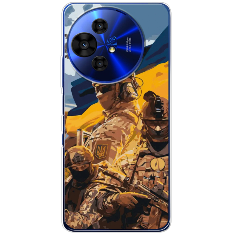 Чохол BoxFace TCL 50 Pro NxtPaper 5G Воїни ЗСУ
