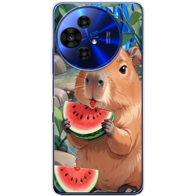 Чохол BoxFace TCL 50 Pro NxtPaper 5G Капібара з кавуном